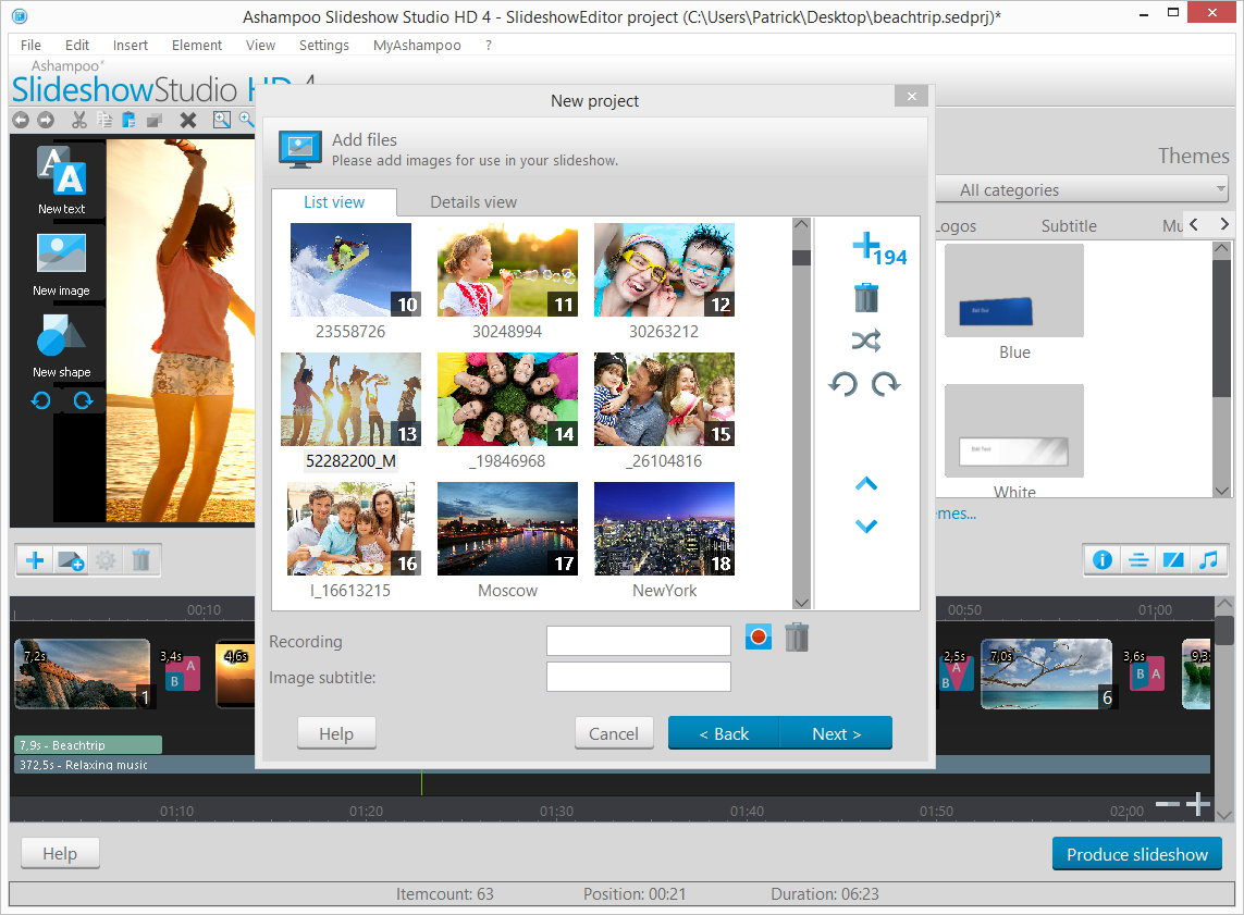 Ashampoo Slideshow Studio HD 4 v češtině nyní se slevou 25 SW.CZ